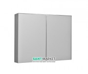 Шафа дзеркальна підвісна Kerasan Nolita 120х70 см алюміній +921701