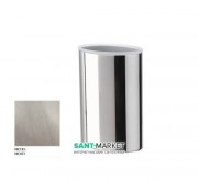 Стакан для зубных щеток Kerasan Nolita накладной никель 922294