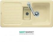 Мийка для кухні прямокутна Villeroy & Boch Condor 60 пісок 675901i5