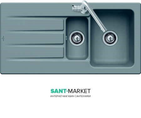 Мийка для кухні прямокутна Villeroy & Boch Architectura 60 XR Fossil 336501KD