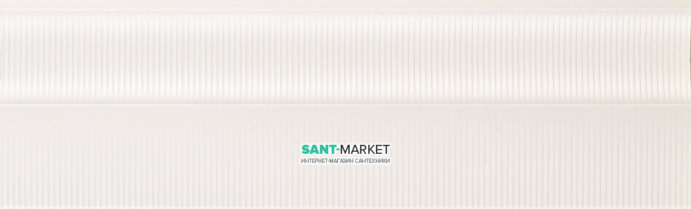 Бордюр керамограніт Newker Elite Zocalo White 9х30