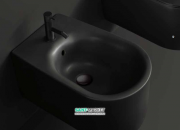 Змішувач для біде Kerasan Nolita змішувач чорний матовий 922 931