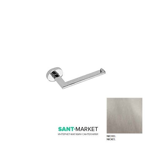 Тримач для туалетного паперу Kerasan Nolita підвісний нікель 922494