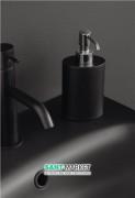 Дозатор для рідкого мила Kerasan Nolita накладної чорний матовий 922331