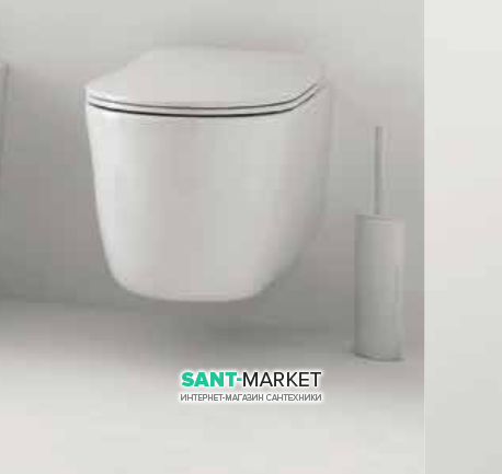 Ершик для унитаза напольный Kerasan Nolita белый матовый 922530