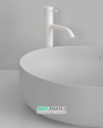 Змішувач для раковини Kerasan Nolita змішувач білий матовий 922730