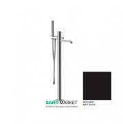 Змішувач для ванни стоїть окремо Kerasan Nolita змішувач з ручним душем чорний матовий 923031