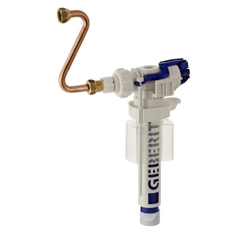 Впускной клапан Geberit тип 380 подвод воды сбоку 3/8 нипель из латуни 240.705.00.1