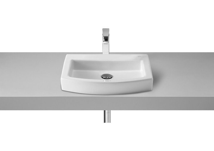 Раковина для ванної накладна Roca Hall 52х44 кераміка біла A327882000