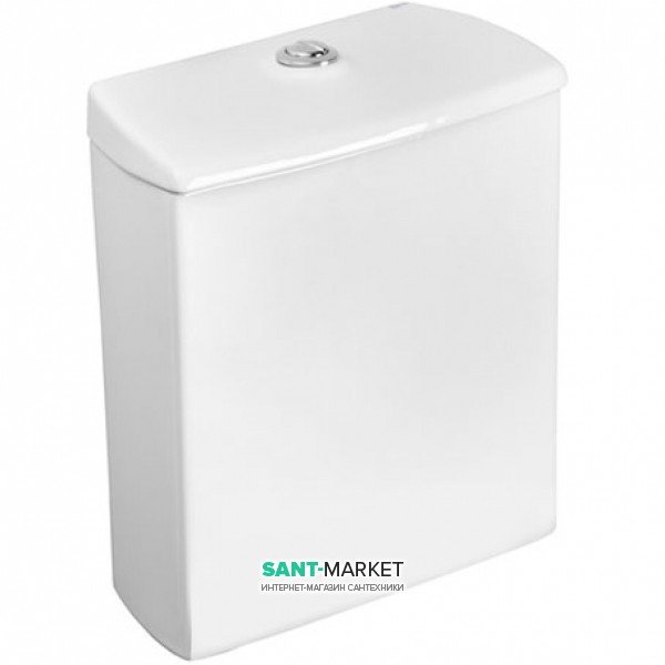 Зливний бачок для унітазу Roca Nexo c механізмом подвійного змиву 3/6 л кераміка білий A341640000