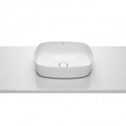 Раковина-чаша для ванной Roca Inspira Soft 50х37 см с керамической декоративной крышкой донного клапана A327500000