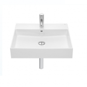 Раковина для ванної підвісна / накладна Roca Inspira 60х49 см кераміка біла A32752C000