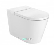 Чаша унитаза Roca Inspira Round 64,5х37 см с универсальным выпуском белый A342527000