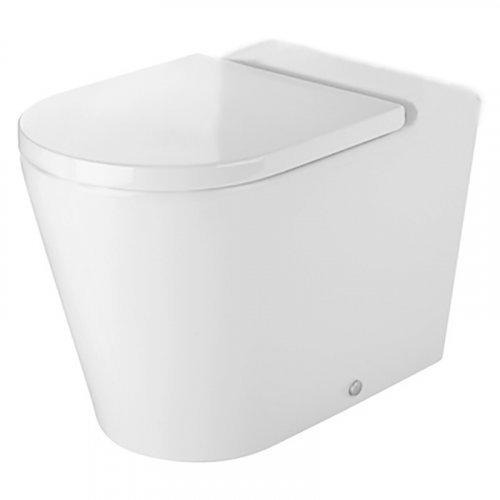 Чаша унитаза Roca Inspira Round 60х37 см с универсальным выпуском белый A342528000