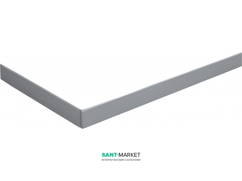 Фронтальная панель для поддона Eger 90х80 (2 части) белая PAN 599-9080S