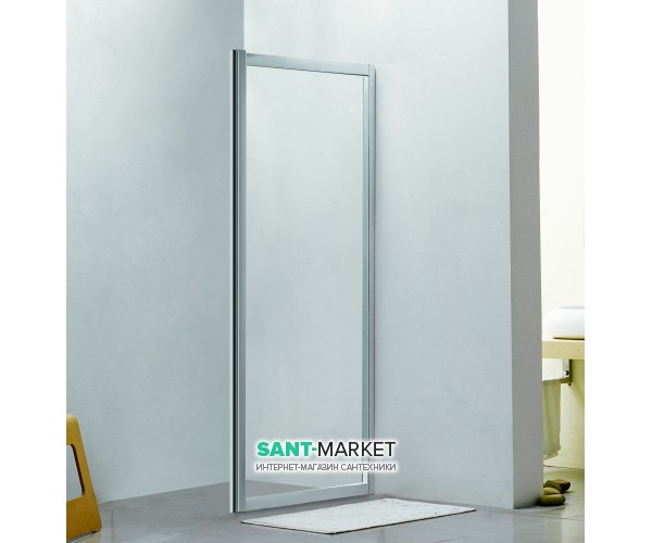 Стенка боковая для душевого уголка Eger 90x195 см для комплектации с дверьми 599-153 (h) прозрачное стекло 599-153-90W(h)