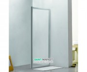 Стенка боковая для душевого уголка Eger 90x195 см для комплектации с дверьми 599-153 (h) прозрачное стекло 599-153-90W(h)