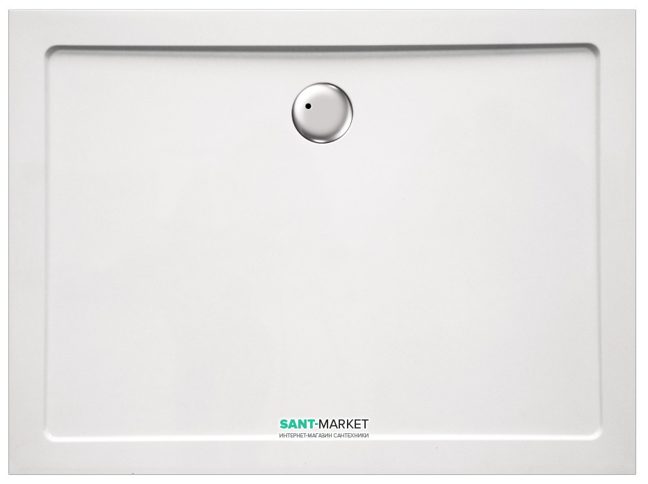 Душевой поддон Eger A Lany 120х80 см прямоугольный акрил белый 599-550/2