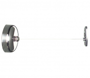 Раздвижная сушилка для одежды Roca Hotels настенная хром A815493001