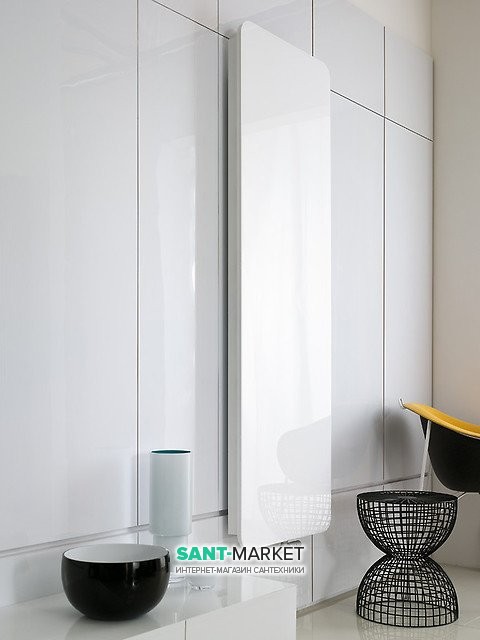 Радиатор декоративный Instal Projekt Indivi New/X 200,6х57,6 см с панелью белое зеркало INDN-60/200E34L04