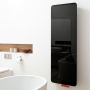 Радиатор декоративный Instal Projekt Indivi New/X 140,6х48,6 см с панелью черное зеркало INDN-50/140E31L05