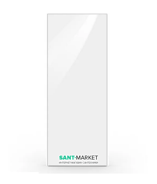 Радіатор декоративний Instal Projekt Indivi 57,6х200,6 см з панеллю біле дзеркало IND-60 / 200E34L04