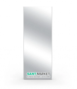 Радиатор декоративный Instal Projekt Indivi X 65,6х180,6 см с панелью серебряное зеркало INDX-70/180E34L01