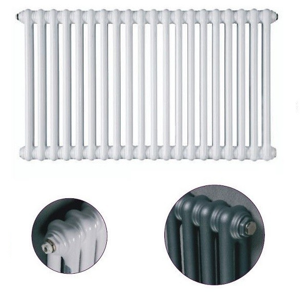 Радиатор отопления Instal Projekt Tubus 2 трубчатый 25 секций сталь палитра IP на выбор TUB2-020/25