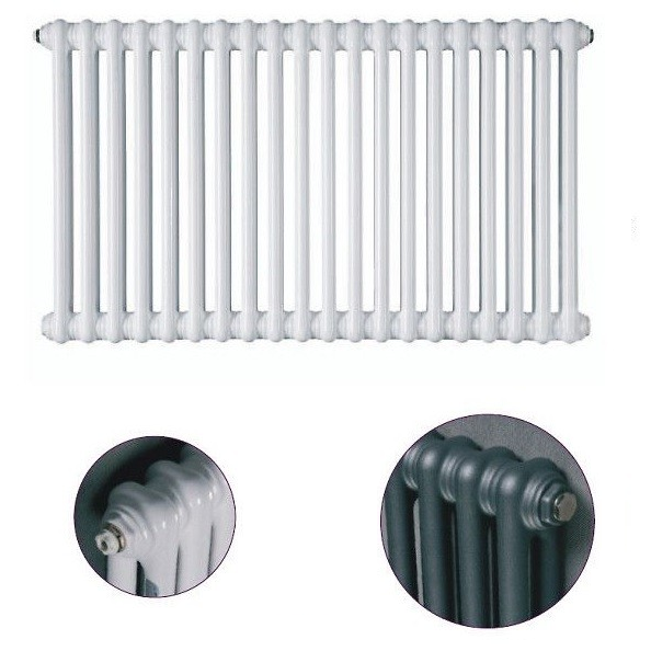 Радіатор опалення Instal Projekt Tubus 2 трубчастий 36 секцій сталь палітра IP на вибір TUB2-020 / 36