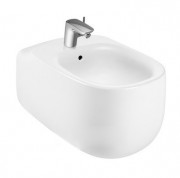Биде подвесное Roca Beyond 58х39.5 см с отверстием под смеситель керамика цвет белый A3570B5000