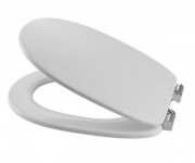 Сиденье с крышкой для унитаза Roca Carmen с функцией Soft Close легкосьемная Supralit белый A801B5200B