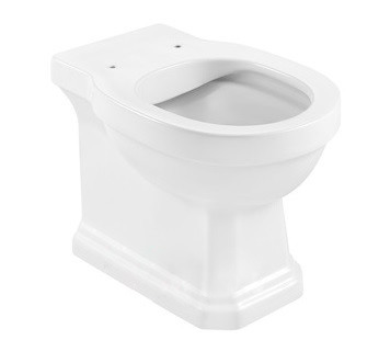 Унітаз підлоговий приставний Roca Carmen Rimless 56х37 з універсальним випуском кераміка білий A3440A9000