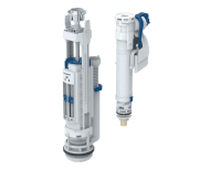 Механизм смыва для бачка Geberit Impuls тип 290-360 двойной смыв хром глянцевый 283.311.21.2