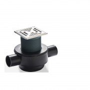 Душовою трап Geberit Aquorea шліцьова решітка 10х10 см 388.012.00.1