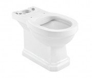 Унитаз напольный Roca Carmen Rimless 67х37 с универсальным выпуском керамика белый A3420A7000