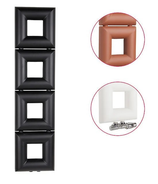 Радиатор декоративный Instal Projekt Pilovs V 26х132 см сталь палитра IP на выбор PILV-30/05C