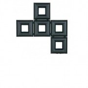 Радіатор декоративний Instal Projekt Pilovs MH 79х79 см сталь палітра IP на вибір PILMH-30 / 05C