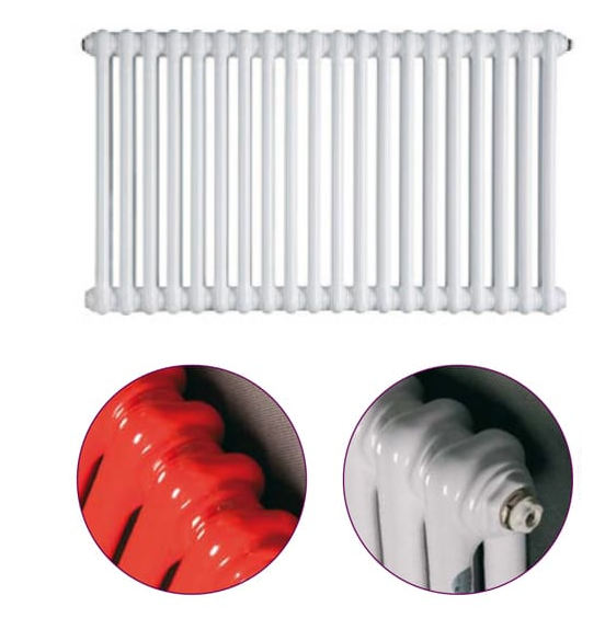 Радиатор отопления Instal Projekt Tubus 2 трубчатый 103,1х56,8 см 22 секции сталь палитра IP на выбор TUB2-050/22