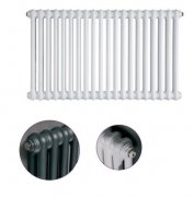 Радіатор опалення Instal Projekt Tubus 2 трубчастий 148,6х56,8 см 32 секції сталь палітра IP на вибір TUB2-050 / 32