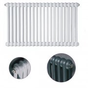 Радиатор отопления Instal Projekt Tubus 2 трубчатый 89,5х100 см 19 секций сталь палитра IP на выбор TUB2-100/19