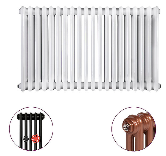 Радиатор отопления Instal Projekt Tubus 2 171,4х80 см трубчатый 37 секций сталь палитра IP на выбор TUB2-080/37