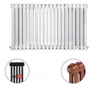 Радиатор отопления Instal Projekt Tubus 2 116,8х80 см трубчатый 25 секций сталь палитра IP на выбор TUB2-080/25