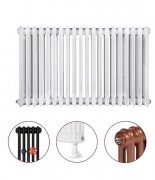 Радиатор отопления Instal Projekt Tubus 2 107,7х90 см трубчатый 23 секции сталь палитра IP на выбор TUB2-090/23