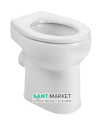 Унитаз напольный детский Roca Baby 29.5х38.5 с горизонтальным выпуском керамика белый A344PB7000