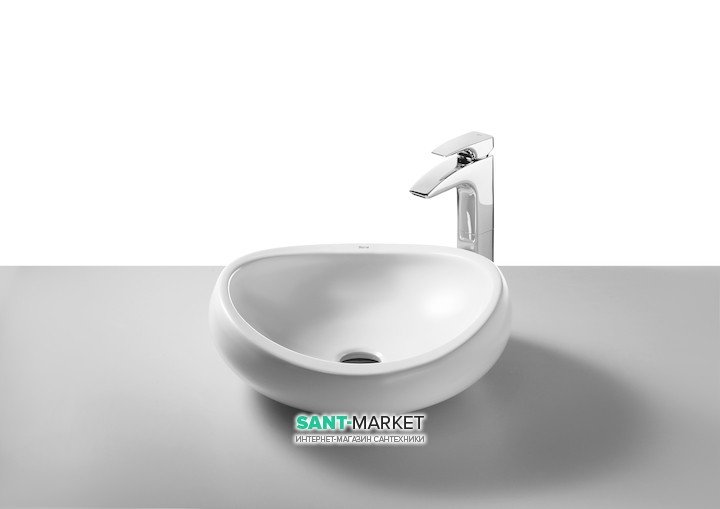 Раковина-чаша для ванной накладная Roca Urbi 1 45х45 керамика белая A327225000