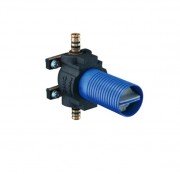 Шаровой кран Geberit Mepla для скрытого монтажа с креплением d26 мм красная латунь 603.003.00.1