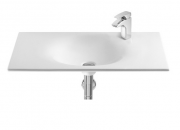 Раковина для ванной подвесная/врезная Roca Kalahari 65х45 см с отверстием для смесителя справа керамика белая A32787400H