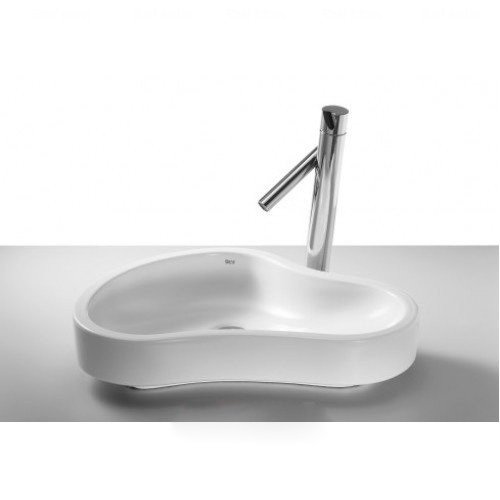 Раковина-чаша для ванной накладная Roca Urbi 8 55х40 керамика белая A32722A000