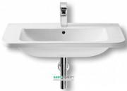 Раковина для ванной подвесная/накладная Roca Cala 75х45 см с отверстием для смесителя керамика белая A327424000