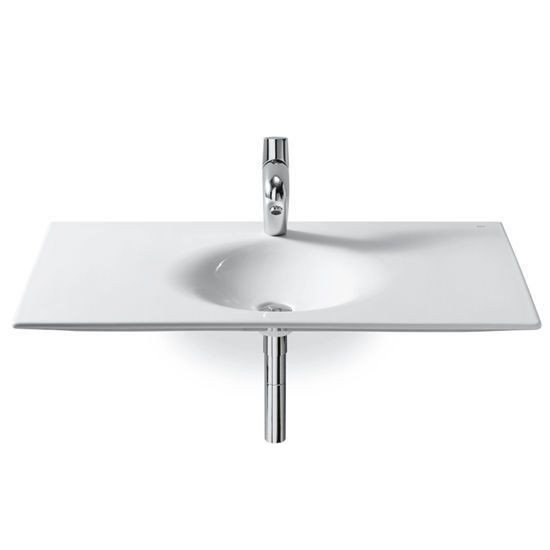 Раковина для ванної підвісна / накладна Roca Kalahari 100х51 см кераміка біла A327897000